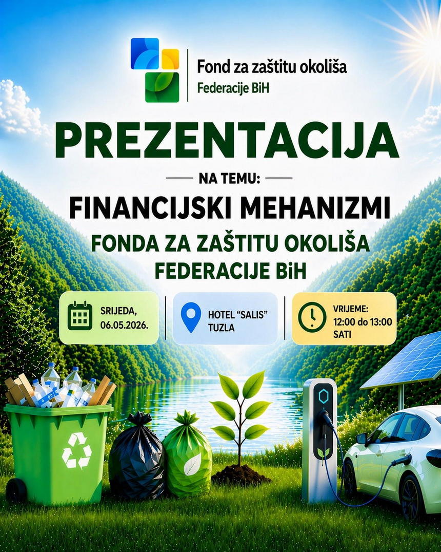 Plajat, poziv na prezentaciju Fonda za zaštitu okoliša.